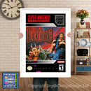 Blackthorne Super Nintendo GAME INSPIRED THEME Retro Gaming Poster A4 A3 A2 Or A1