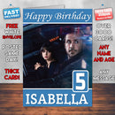Blade Runner Ryan Gosling Ana De Armas Theme Style Personalised Kids Inspired Movie Birthday Card (SA)