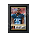 Blidi Wreh-Wilson 1 Limited Edition Football Signed Print - American Footballer