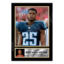 Blidi Wreh-Wilson 1 Limited Edition Football Signed Print - American Footballer