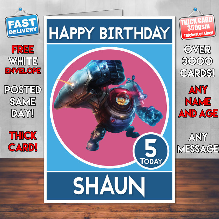 Personalised Birthday Card
