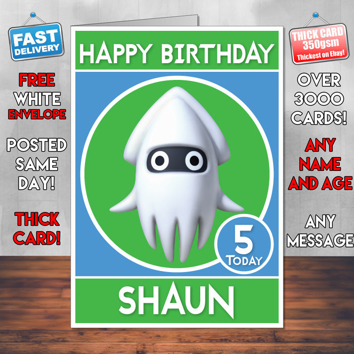 Personalised Birthday Card