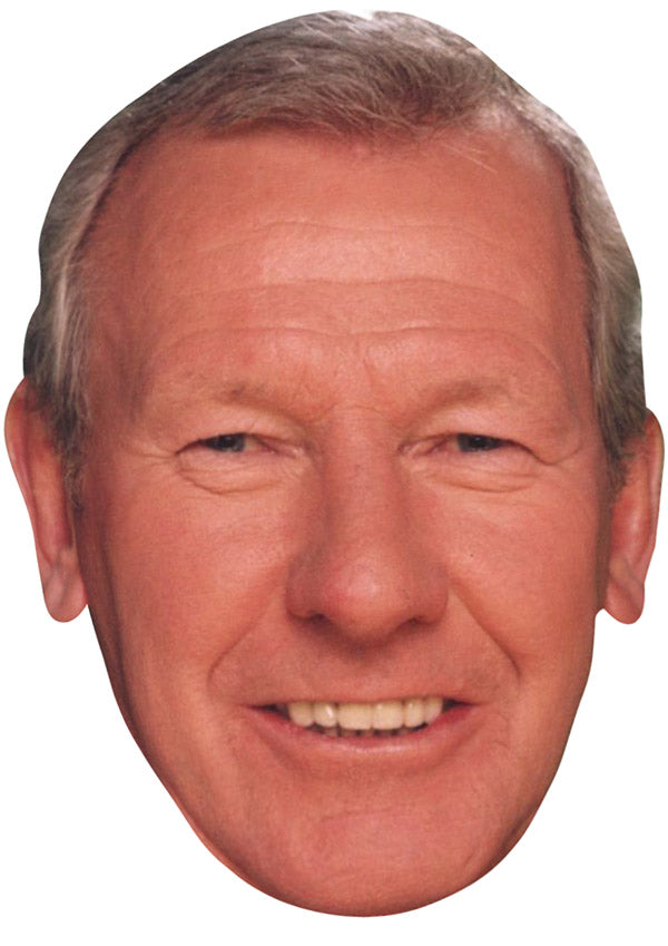 BOB WILSON JB - Footballer Fancy Dress Cardboard Celebrity Party Face Mask