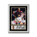 Bobby Zamora 2 Limited Edition Football Player Signed Print - Football