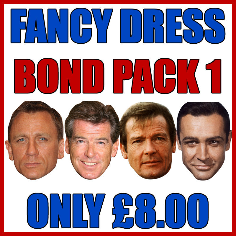 Bond Pack 1 Fancy Dress HEN Birthday Party FUN Stag DO HEN