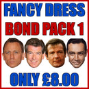 Bond Pack 1 FANCY DRESS HEN BIRTHDAY PARTY FUN STAG DO HEN