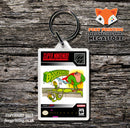 Boogerman Game Inspired Retro Gaming Keyring