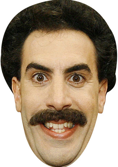 Borat Face Mask Celebrity FANCY DRESS HEN BIRTHDAY PARTY FUN STAG DO HEN
