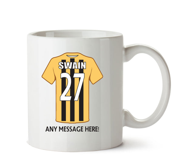 Boston United INSPIRED Football Team Mug Personalised Mug – printed mug product image 1