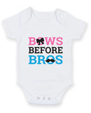 Bows Before Bros Baby Grow Bodysuit