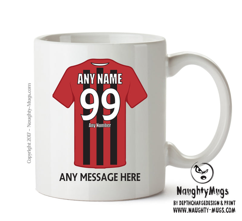 Brackley Town INSPIRED Football Team Mug Personalised Mug