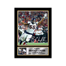 Bradley Chubb 2 Limited Edition Football Signed Print - American Footballer