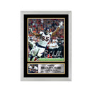 Bradley Chubb 2 Limited Edition Football Signed Print - American Footballer