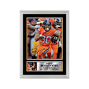 Bradley Roby 2 Limited Edition Football Signed Print - American Footballer