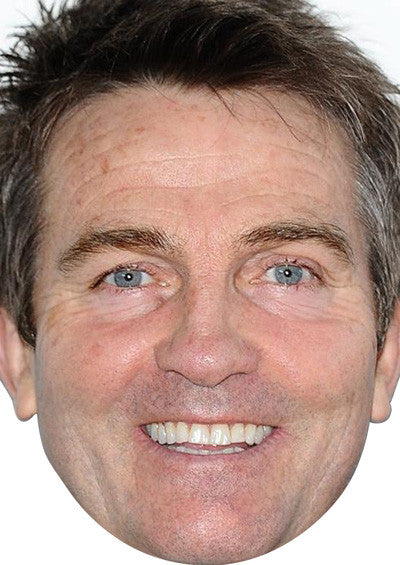 Bradley Walsh TV STARS 2018 Celebrity Face Mask Fancy Dress Cardboard Costume Mask