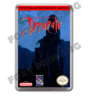Bram Stokers Dracula Retro Nintendo NES Game Inspired Fridge Magnet 211