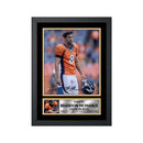 Brandon McManus 2 Limited Edition Football Signed Print - American Footballer