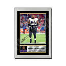 Brandon Williams 2 Limited Edition Football Signed Print - American Footballer