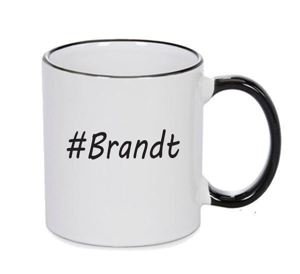 Personalised Your CUSTOM Name Brandt Printed Mug – printed mug product image 1