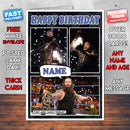 Bray Wyatt KE Inspired Style Personalised Wrestling WWE Birthday Card