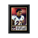 Brendan Langley Limited Edition Football Signed Print - American Footballer