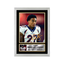 Brendan Langley Limited Edition Football Signed Print - American Footballer