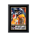 Brendan Langley 2 Limited Edition Football Signed Print - American Footballer