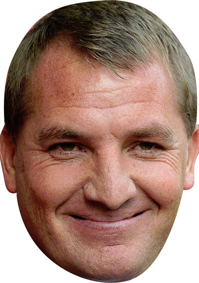 Brendan Rodgers Face Mask – Fancy Dress Cardboard Costume Mask