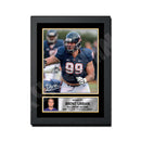 Brent Urban 2 Limited Edition Football Signed Print - American Footballer