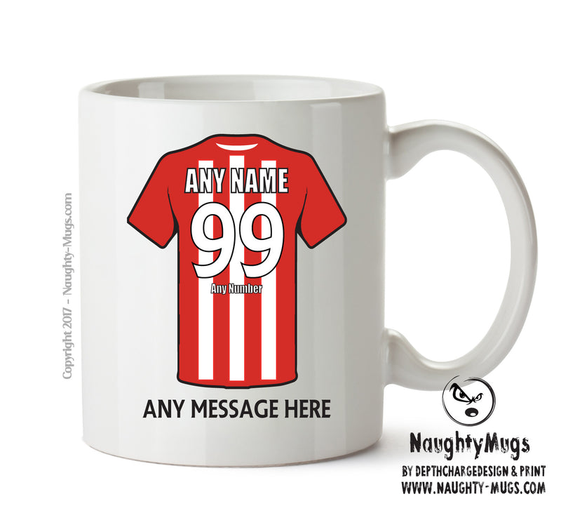 Brentford Football Team Mug - Personalised Birthday Age and Name