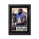 Breshad Perriman 1 Limited Edition Football Signed Print - American Footballer