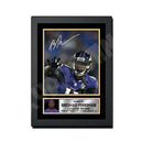 Breshad Perriman 2 Limited Edition Football Signed Print - American Footballer