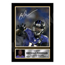 Breshad Perriman 2 Limited Edition Football Signed Print - American Footballer