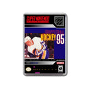 Brett Hull Hockey 95 - SNES Inspired Game Retro Gaming Magnet
