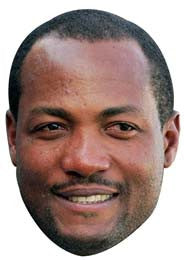 Brian Lara Face Mask – Fancy Dress Cardboard Costume Mask