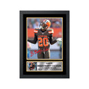 Briean Boddy-Calhoun Limited Edition Football Signed Print - American Footballer