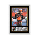 Briean Boddy-Calhoun Limited Edition Football Signed Print - American Footballer