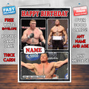Broc Lesnar MMA Personalised Birthday Card