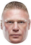 BROCK LESNER JB - TV Star Fancy Dress Cardboard Celebrity Party Face Mask