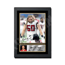 Brooks Reed 1 Limited Edition Football Signed Print - American Footballer
