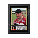 Brooks Reed 2 Limited Edition Football Signed Print - American Footballer