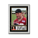 Brooks Reed 2 Limited Edition Football Signed Print - American Footballer