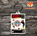 Brunswick World Tournament Champions Game Inspired Retro Gaming Keyring