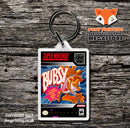 Bubsy Game Inspired Retro Gaming Keyring