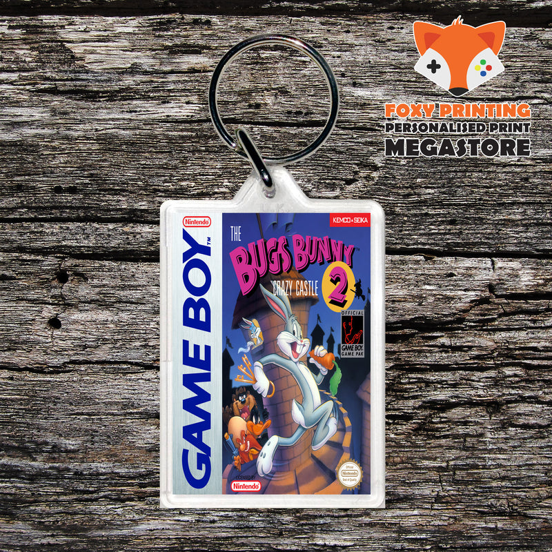 Bugs Bunny Crazy Castle 2, The Nintendo DS Style Gameboy Gaming Keyring
