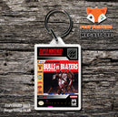 Bulls Vs Blazers Game Inspired Retro Gaming Keyring