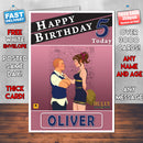 Personalised Bully Scholarship Inspired Style Game Kids Inspired Birthday Card (SA)