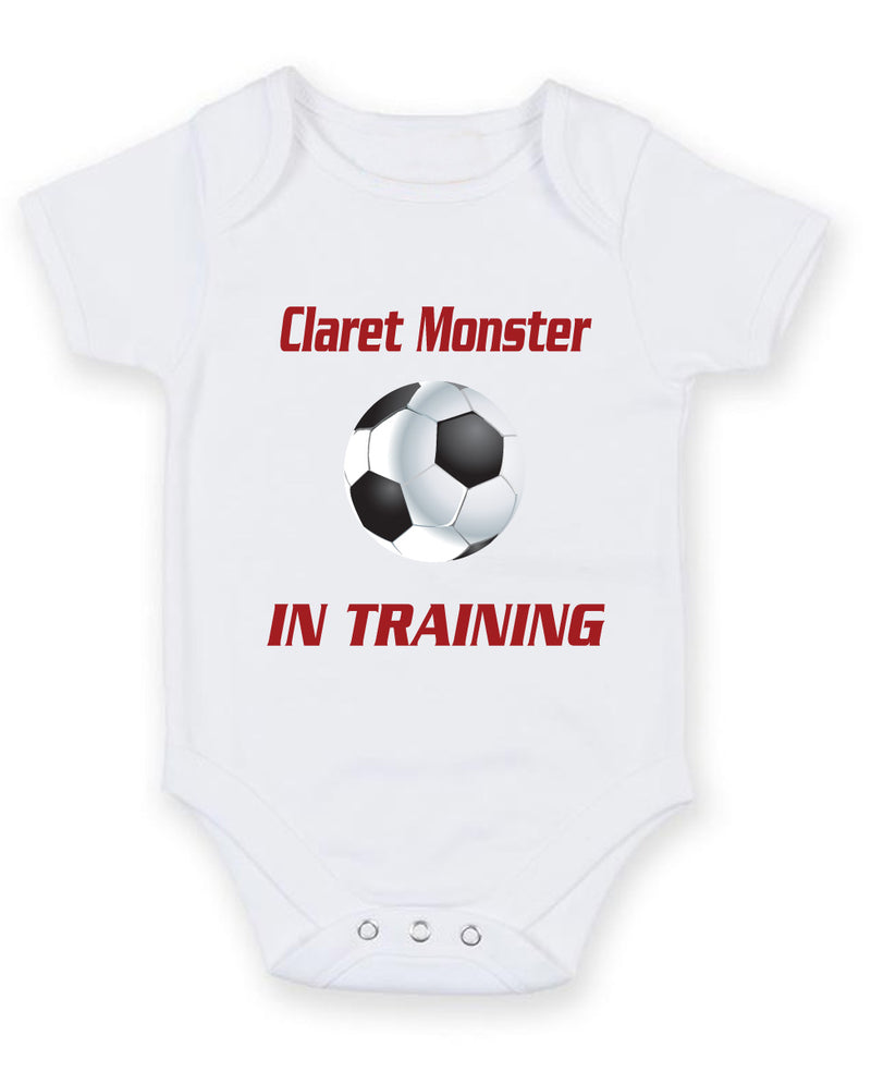 Burnley in Training Football Fan Baby Grow Bodysuit