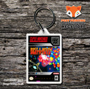 Bust-A-Move Game Inspired Retro Gaming Keyring