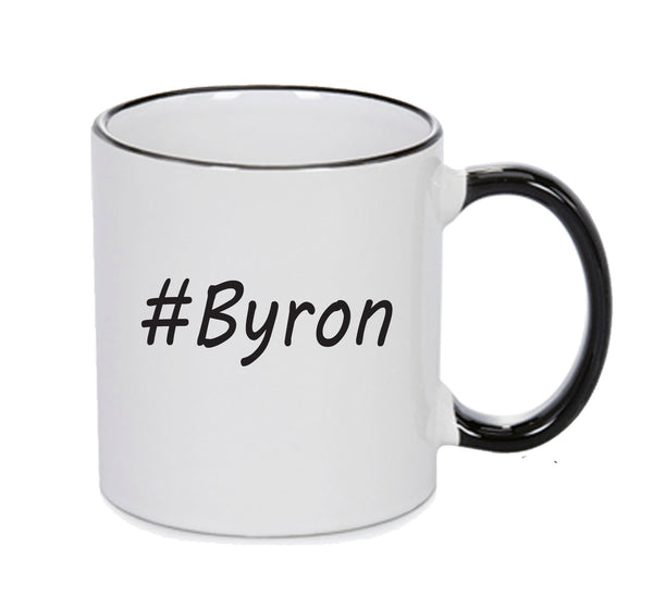 Personalised Your CUSTOM Name Byron Printed Mug – printed mug product image 1